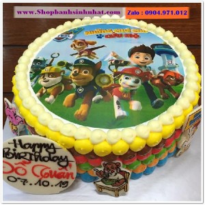 Bánh Sinh Nhật In Hình Ảnh - H79